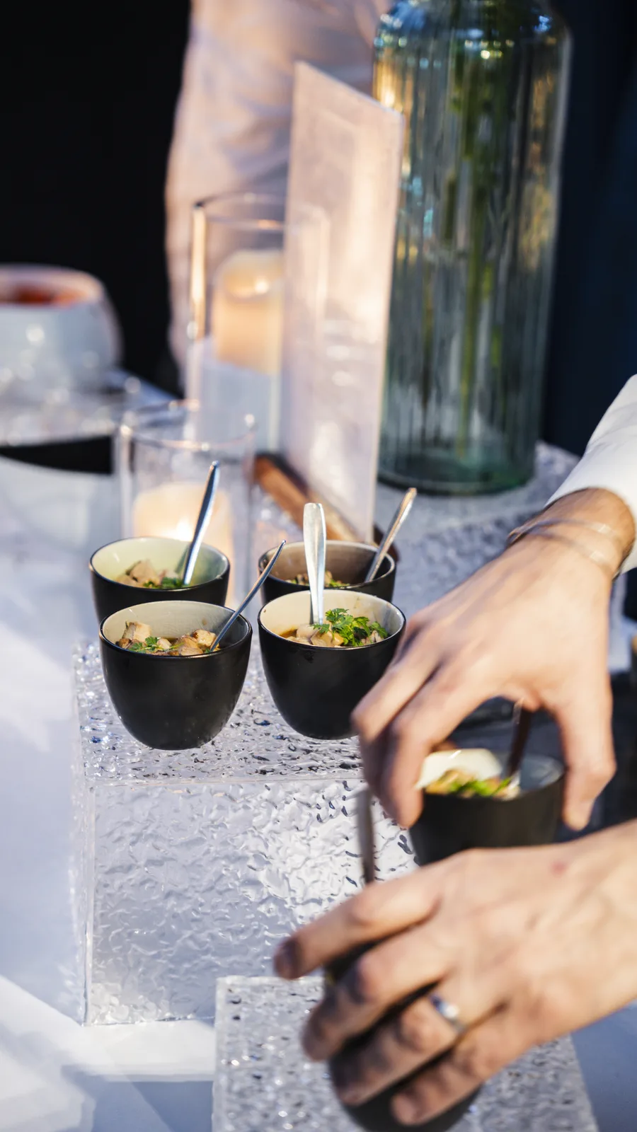 Service à l'assiette